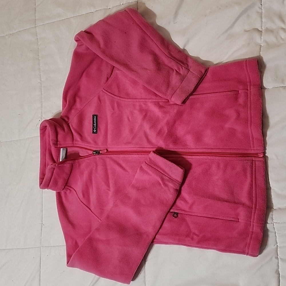 Columbia Fleece Girls L Pink